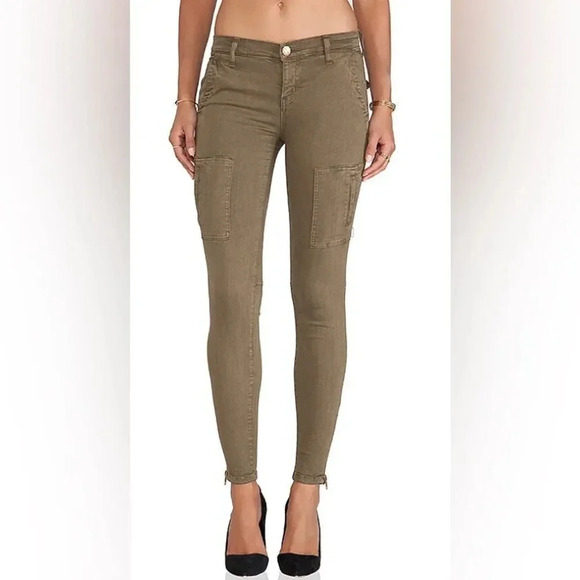 CURRENT ELLIOT FLAT POCKET CARGO SIZE 24 NWT $268 - Picture 1 of 16